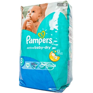 Подгузники Pampers Active Baby Midi 4-9 кг 15 шт