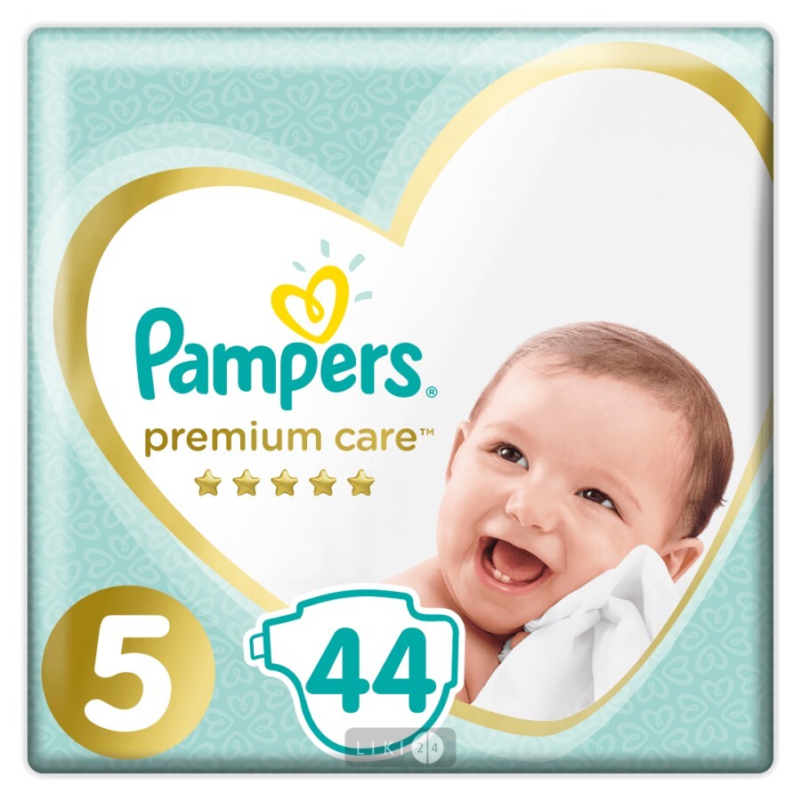 Підгузки Pampers Premium Care Junior 5 11-16 кг 44 шт: ціни та характеристики