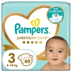 Підгузки Pampers Premium Care 3 Midi 6-10 кг 60 шт: ціни та характеристики