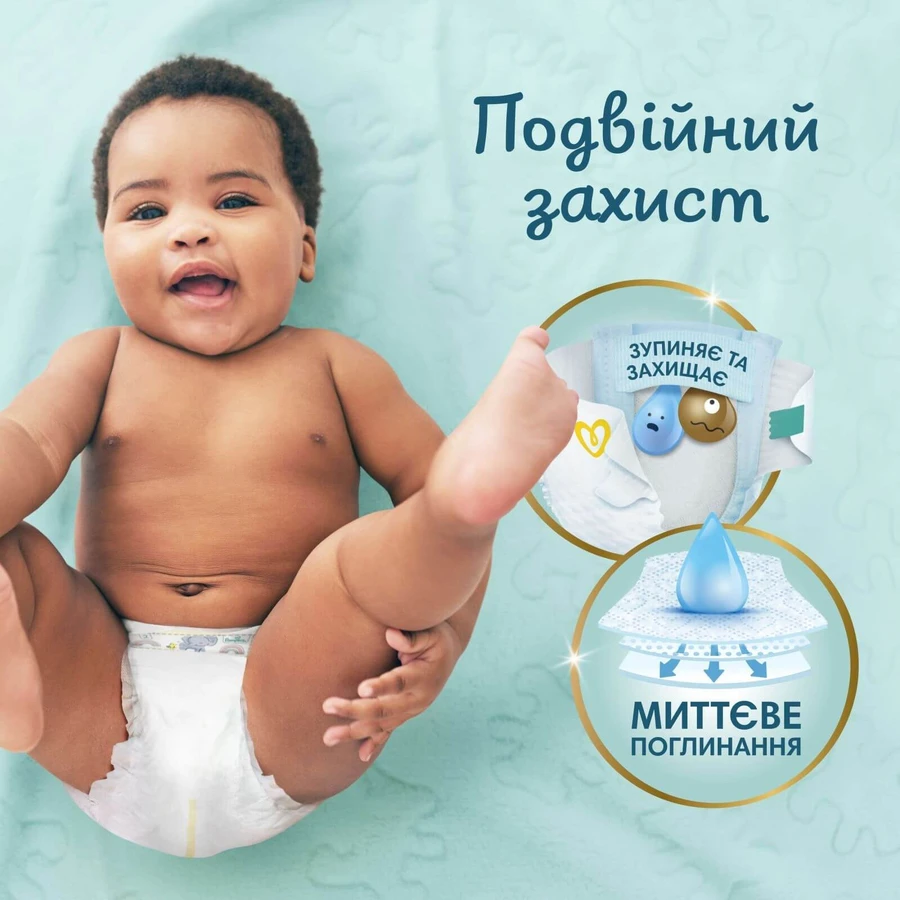 Підгузки Pampers Premium Care 3 Midi 6-10 кг 60 шт: ціни та характеристики