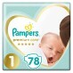 Підгузки Pampers Premium Care Newborn 1 2-5 кг 78 шт