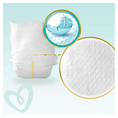 Підгузки Pampers Premium Care Newborn 1 2-5 кг 78 шт: ціни та характеристики
