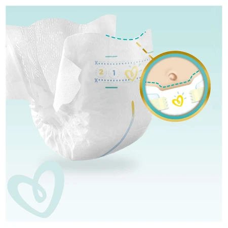 Підгузки Pampers Premium Care Newborn 1 2-5 кг 78 шт: ціни та характеристики