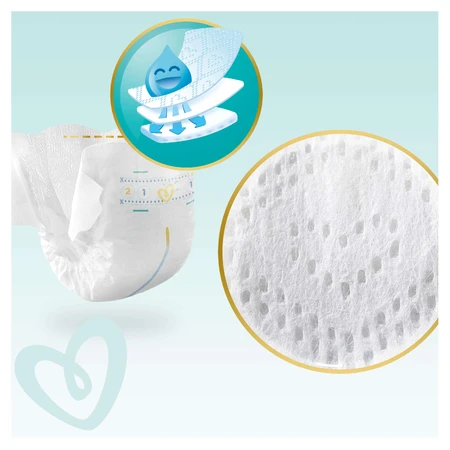 Підгузки Pampers Premium Care Newborn 1 2-5 кг 78 шт: ціни та характеристики