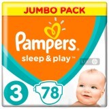 Підгузки Pampers Sleep & Play 3 Midi 1 шт