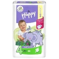 Подгузники детские Bella Baby Happy Green Tea 3D Maxi 8-18 кг, 66 шт