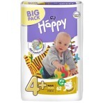 Подгузники детские Bella Baby Happy Maxi Plus 9-20 кг 62 шт: цены и характеристики