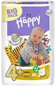 Подгузники детские Bella Baby Happy Maxi Plus 9-20 кг 62 шт