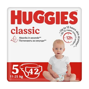 Подгузники Huggies Classic 5 Jumbo 42 шт
