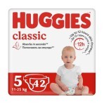 Підгузки Huggies Classic 5 Jumbo 42 шт: ціни та характеристики