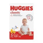 Подгузники Huggies Classic 5 Jumbo 42 шт: цены и характеристики