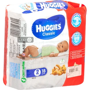 Підгузки Huggies Classic 2 Small 18 шт