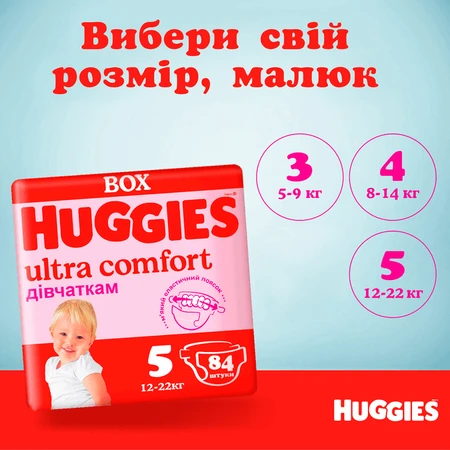 Подгузники Huggies Ultra Comfort 3 Jumbo для девочек 56 шт: цены и характеристики