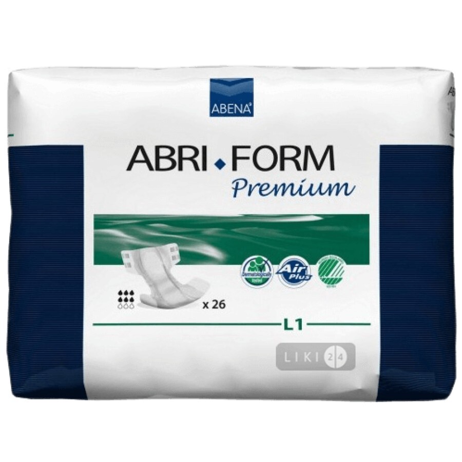 Підгузки для дорослих Abena Abri-Form Premium L-0 26 шт: ціни та характеристики