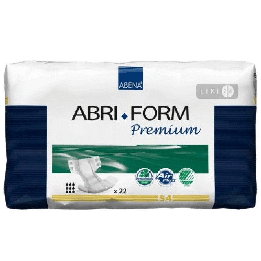 Подгузники для взрослых Abena Abri-Form Premium S-4 22 шт: цены и характеристики