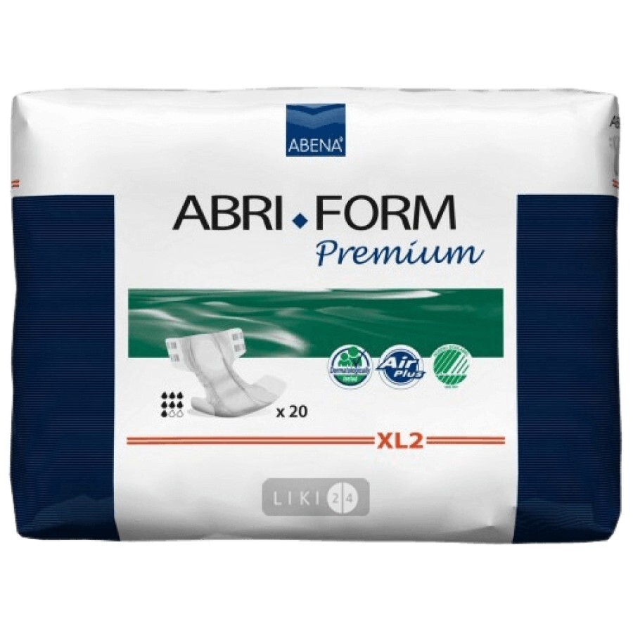 Подгузники для взрослых Abena Abri-Form Premium XL-2 20 шт: цены и характеристики