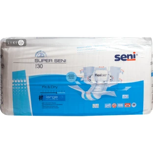 Підгузки для дорослих Seni Standard Plus Air large 30 шт