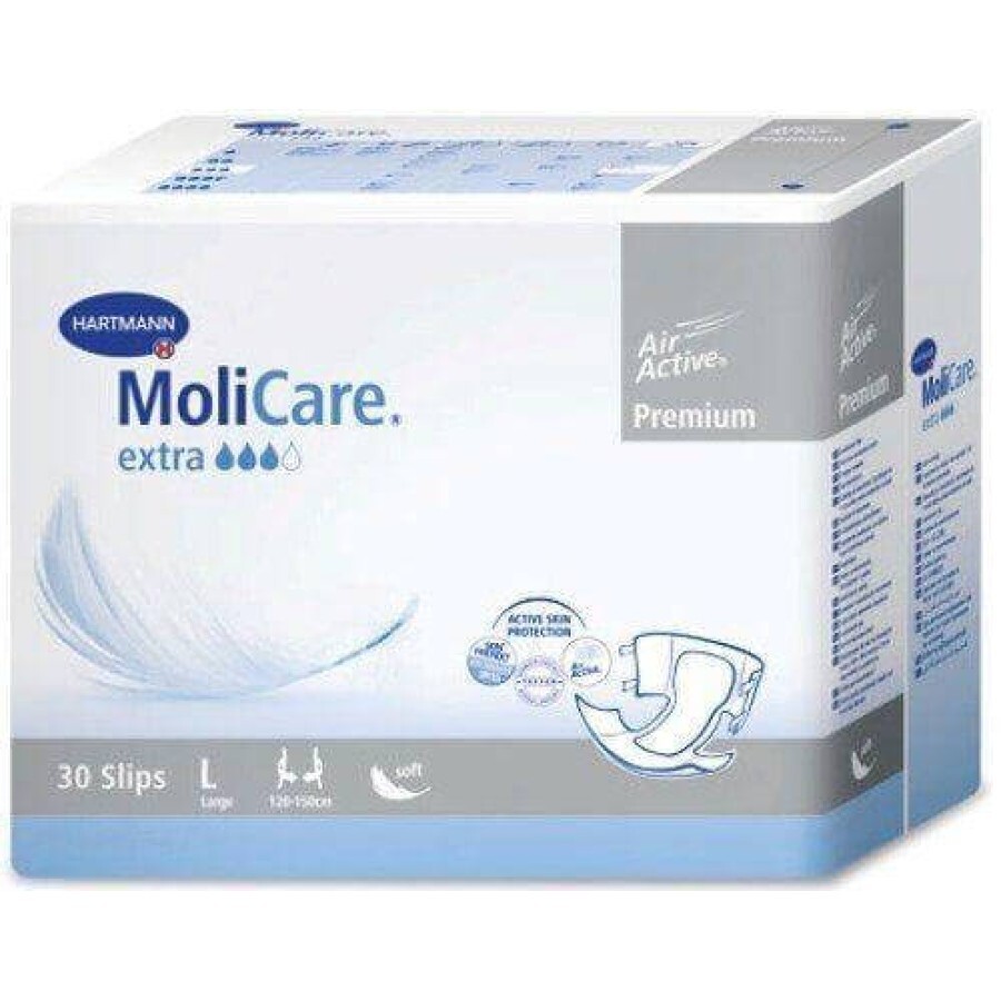 Подгузники Molicare Premium soft extra для взрослых при недержании, M №30: цены и характеристики