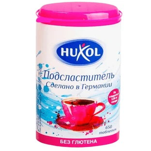 Цукрозамінник Huxol з дозатором, 650 таблеток