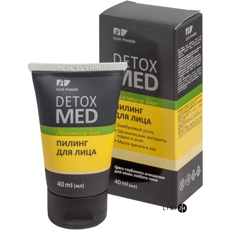 Пілінг для обличчя Elfa Pharm Detox Med 40 мл: ціни та характеристики