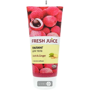 Пилинг для тела Fresh Juice Litchi & Ginger 200 мл