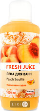 Піна для ванн Fresh Juice Peach souffle персикове суфле, 1000 л