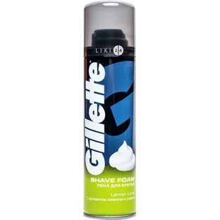 Пена для бритья Gillette Lemon Lime 200 мл
