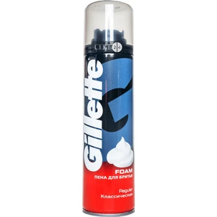 Пена для бритья Gillette Regular 200 мл