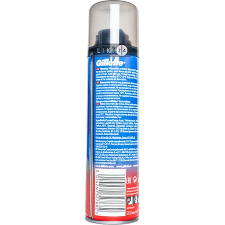 Піна для гоління Gillette Classic Clean 200 мл: ціни та характеристики