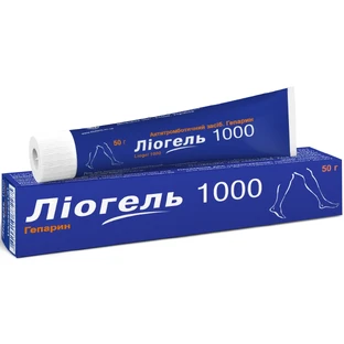 Лиогель 1000 гель д/наруж. прим. туба 50 г