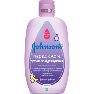 Пена для купания Johnson's Baby перед сном, 300 мл