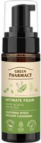 Пенка для интимной гигиены Green Pharmacy Белая акация и зеленый чай, 150 мл
