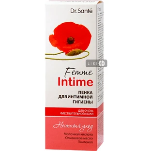 Пенка для интимной гигиены Dr. Sante Femme Intime Нежный уход, 150 мл