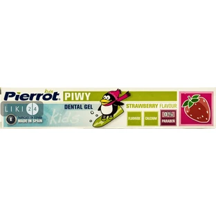 Зубной гель Pierrot Юниор Piwy с клубничным вкусом, 50 мл