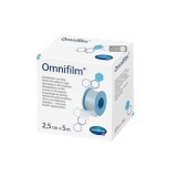 Пластир гіпоалергенний Omnifilm фіксуючий 2.5 см х 5 м 1 шт котушка