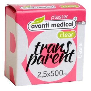 Пластырь медицинский A-med Transparent на ре основе перфорированный 20 шт