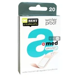 Пластырь медицинский A-med Waterproof на ре основе перфорированный 20 шт