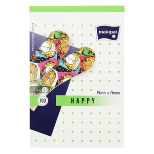 Пластир медичний Matopat Happy 100 шт