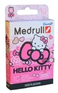 Набор пластырей медицинских Medrull детских Hello Kitty бактерицидных на полимерной основе 25 мм х 57 мм, 10 шт