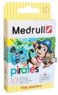 Пластырь медицинский Medrull Pirates детский размер 25 мм x 57 мм 10 шт