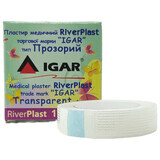 Пластырь медицинский Igar RiverPlast прозрачный нана полиэтиленовой основе, 1 см х 500 см, 1 шт.