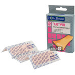 Набор пластырей медицинских Dr. House Эластичные бактерицидные на тканевой основе 7.2 см х 2.3 см 20 шт: цены и характеристики