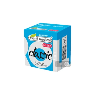 Пластырь медицинский Avanti medical Classic на тканевой основе 3 см х 250 см 1 шт