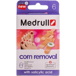 Пластир медичний Medrull мозольний 6 шт