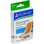 Пластырь медицинский Ecoplast EcoCotton L тканый экономичный 6 см x 1 м 1 шт: цены и характеристики