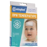 Пластир-компрес extraplast 5 см х 12 см, від головного болю, охолодж. №3