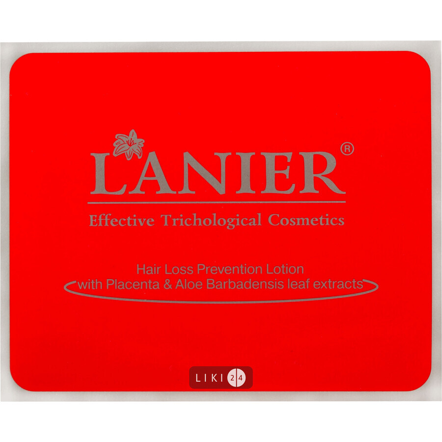 Лосьйон Placen Formula Lanier проти випадіння волосся з плацентою і екстрактом листя алое 6 № 10 мл: ціни та характеристики