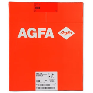 Рентгеновская термоплёнка Agfa Drystar DT 5000 I B 35x43 см для общей рентгенологии, №100