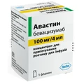 Авастин конц. д/р-ра д/инф. 100 мг/4 мл фл.