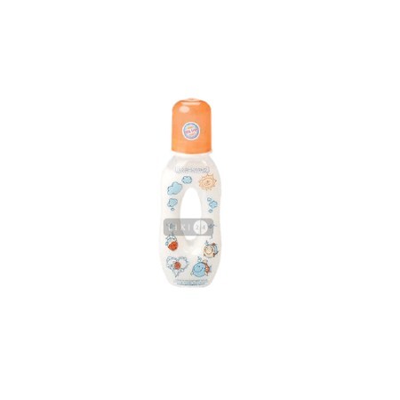 Бутылочка пластиковая Baby-Nova Бублик удобная для держания 250 мл 41415